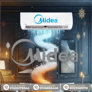 تكييف ميديا 3 حصان انفرتر ميشن بارد ساخن